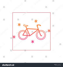 Cycle Icon Design Vehicle Bicycle Bike Lifestyle Sport And Transportation Theme Vector Illustration Ad Transportation Theme Icon Design Card Illustration