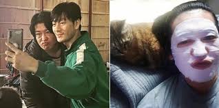 The popularity of actor Heo Sung Tae, who appeared as a gangster in "Squid  Game", is soaring because of his cute daily life photos