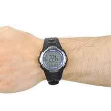 This one's a true lifesaver. Timex Chronograph Marathon Mens Watch T5k359 Lcd Watchshop Com