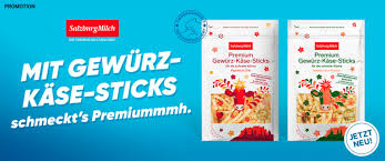 The new packaging will reduce plastic usage for austrian dairy producer salzburgmilch by approximately 40 tonnes. Salzburgmilch Premium Gewurz Kase Sticks Gusto At
