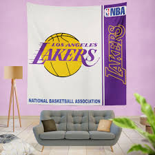 Los Angeles Lakers Nba Basketball Bedroom Wall Hanging Tapestry Ebeddingsets Basketball Bedroom Bedroom Wall Hangings Tapestry Wall Hanging
