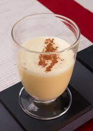 Gradually add the 1/3 cup sugar and continue to beat until it is completely dissolved. Eggnog Wikipedia