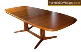 Mid Century Modern Danish Teak Dining Table By Skovby Oval Table Dining Danish Dining Table Dining Table