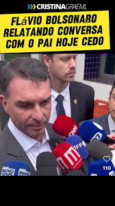 Flavio Bolsonaro relata conversa com o pai hoje cedo. , Estamos orando por  Bolsonaro 🙏🙏, #cristinagraeml, #bolsonaro, #direita, #justiça