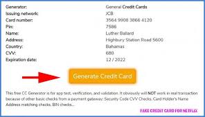 Seven Stereotypes About Fake Credit Card For Netflix That Arent Always True Fake Credit Card For Netfl Free Credit Card Visa Card Numbers Credit Card Numbers