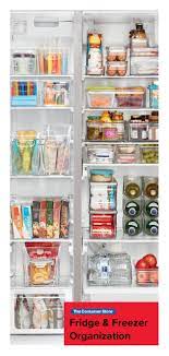 By Establishing Order In Your Refrigerator A Space You Access At Least Three Times A Day Yo Fridge Organization Refrigerator Organization Container Store