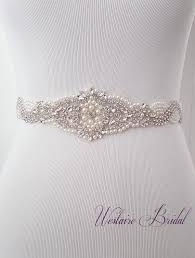 Bridal Belt Crystal Pearl Dress Belt Wedding Sash Bridal Etsy In 2020 Bridal Belt Bridesmaid Pearls Flower Girl Dress Sash