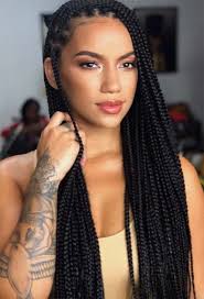 Cornrows are often formed in simple, straight lines, like their namesake, but they can also in any shape, cornrows are a low maintenance hairstyle for men, especially for medium to long hair. 61 Badass Box Braids To Inspire In 2021 Glowsly