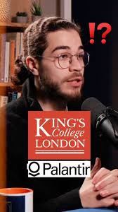 Palantir? Why did Kings College London host Palantir? Keir Starmer  attended? And David Lammy? What’s going on? Make sure to check out the full  episode