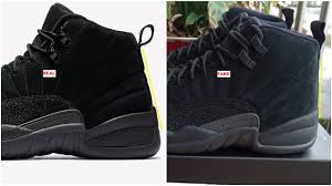 Fake Black Air Jordan 12 Ovo Spotted Quick Tips To Avoid Them Air Jordans Jordan 12 Ovo Jordans
