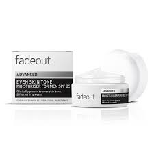 Whip up some skincare treatments with household items or try a dermatological product with natural ingredients, like an enzyme peel. Fade Out Advanced Even Skin Tone Moisturiser For Men Spf25