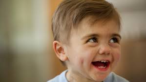 Luke Chapman's a little fighter