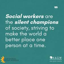 Social workers are the unsung heroes of our communities, working tirelessly  behind the scenes to uplift and empower individuals in need. Each day, you  embody compassion, resilience, and unwavering dedication to create