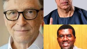 Ben Bruce and Reno Omokri react to Bill Gate's statement