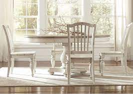Aluminum frame is lightweight and durable. Coventry Two Tone Weathered Driftwood Dover White Dining Table Base Muebles Imperiales