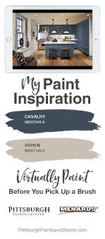 Navy Blue Cabinet Inspiration Digitally Paint Your Own Kitchen Cabinets In Just A Few Click Paint Color Visualizer Blue Kitchen Cabinets Digital Paint Color