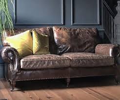 Saw something that caught your attention? Aged Vintage Leather Sofas Chairs