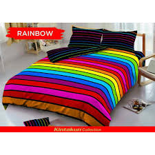Kami menyediakan berbagai merek sprei seperti : Kintakun Deluxe Bedcover Sprei Rumbai 180x200 160x200 Motif Rainbow King 180 Queen 160 Bc Shopee Indonesia