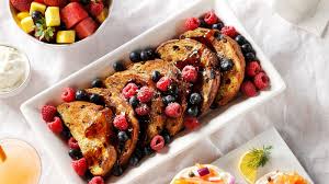 Crispy Panettone French Toast With Berry Compote Recipe The Fresh Market