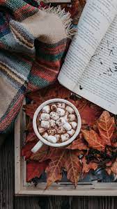 Hot Marshmallow Cocoa Coffee Wallpaper Iphone Autumn Fall