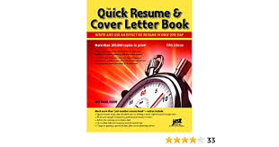 Writing an impressive cover letter is difficult, even for the most seasoned job applicant. Quick Resume Cover Letter Book Write And Use An Effective Resume In Just One Day Quick Resume And Cover Letter Book Michael Farr Jist Editors 9781593578565 Amazon Com Books