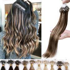 Bellami volume wefts hair extensions are ideal for coarse, curly or thicker hair. 150g Real Thick Micro Loop Micro Ring Beads Nano 100 Remy Human Hair Extensions Ebay