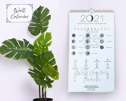 2021 Astrology Moon Calendar With Zodiac Constellations Wild Hemlock