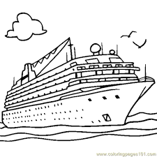 Introducing my detailed guide to each disney cruise line ship! Cruise Ship Coloring Pages Free Image Download