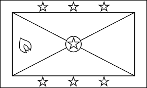 236 x 305 file type: Grenada Flag Coloring Picture