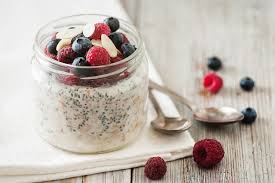 Fill a mason jar or small plastic or glass container with a 2:1 ratio of rolled oats* to a liquid, like nut milk or water. 55 Healthy Overnight Oats Recipes