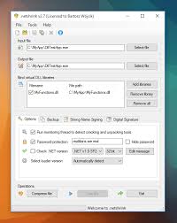 Drag the protected file … Netshrink Exe Packer Virtual Dll Binder Password Protector