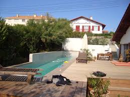 Construction D Une Piscine Couloir De Nage A Bidart Au Pays Basque