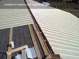 $150 to $650 per 100 square feet standing seam steel materials: Metal Roofing R Panel Installation By Coolflatroof Com Youtube