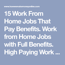 Opportunities include working as a proofreader, copy editor, data entry specialist. Apply Jobs Paying 15