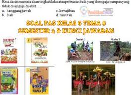 Materi kelas 6 semester 2 kurikulum 2013. Soal Pas Kelas 6 Tema 8 Semester 2 Kunci Jawaban Kurikulum 2013 Terbaru Pendidikanterkini