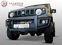 Bloody hell, the jimny is a lot. Frontschutz Concept Plus Schwarz Matt Suzuki Jimny 2018 Ullstein Concepts Gmbh