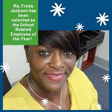 Congratulations to Ms. Freda Jackson!