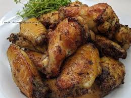 Lemon Thyme Fried Chicken Wings Air Fryer Youtube In 2020 Chicken Wings Fried Chicken Wings Lemon Thyme Chicken