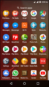 On android, the downloads application is for downloaded files only. Steps To Fix Auto Wallpaper Change Function In Moto E4 Plus Mobile