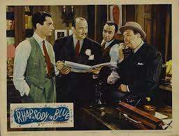 Charles Coburn Robert Alda Herbert Rudley And Paul Whiteman In Rhapsody In Blue 1945 Gershwin Blue Actors Actresses