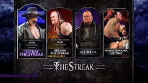 New and old versions of wwe, wwf, wcw, and ecw shows and ppvs. The Streak Wwe 2k14 Wiki Guide Ign