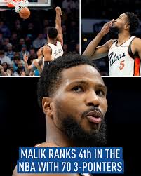 Malik Beasley's 56 3-pointers in November are the most by any player in a  calendar month in franchise history.