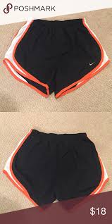 Black And Orange Nike Shorts Nike Running Shorts Black White Orange Nike Fitdry Tempo Running Shorts Worn Only A Handful Of Times And Nike Running Shorts Gym Shorts Womens Clothes Design