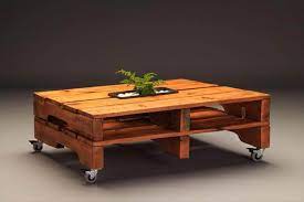 Highlight your living room furniture with centerpiece for tremendously architected diy pallet table with wheels for extraordinary and fashionable mobility of table. Rustic Yet Modern Pallet Coffee Table With Wheels
