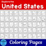 It's wonderful that, through the process of drawing and coloring, the learning about things around us does not only become joyful. 50 States Coloring Pages Worksheets Teaching Resources Tpt