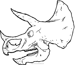 Download and print these triceratops coloring pages for free. Triceratops Skull Coloring Page Ultra Coloring Pages