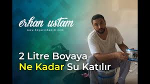 2 Litre Boyaya Ne Kadar Su Katilir Youtube
