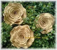 Deko goldene hochzeit dekoration zur goldenen hochzeit 2. Goldhochzeit Rosenzauber Aus Krepp