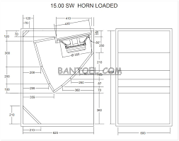 Skema box low mid 15 x2 monitor. Skema Box Subwoofer 15 Inch Bass Jauh Tipe 15 00 Sw Horn Loaded Bantoel Com Speaker Plans Speaker Design Subwoofer Box Design