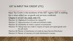 However, you must follow the order of priority for a particular from tax type and expiration date, enter multiple to tax type lines in the grid. Input Tax Credit Under Gst Ppt Download